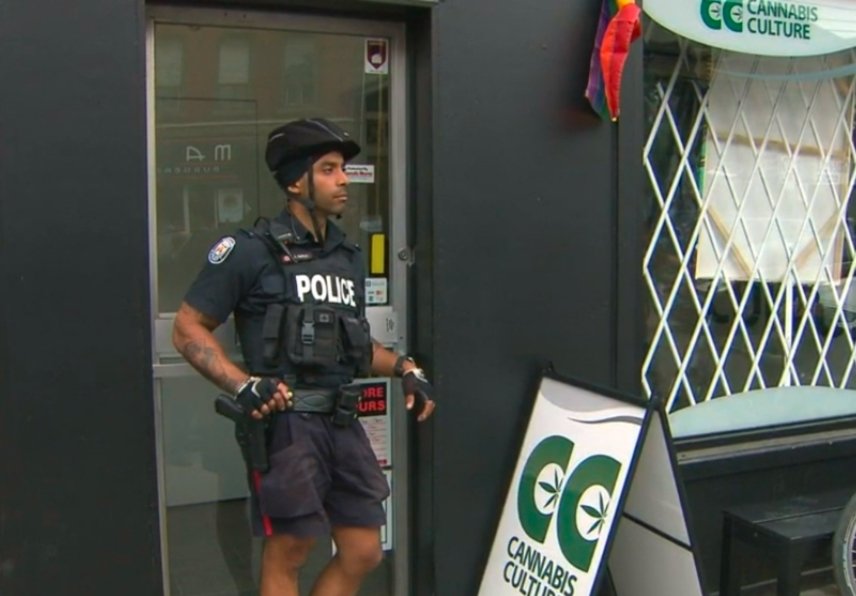 Toronto cannabis store security crackdown
