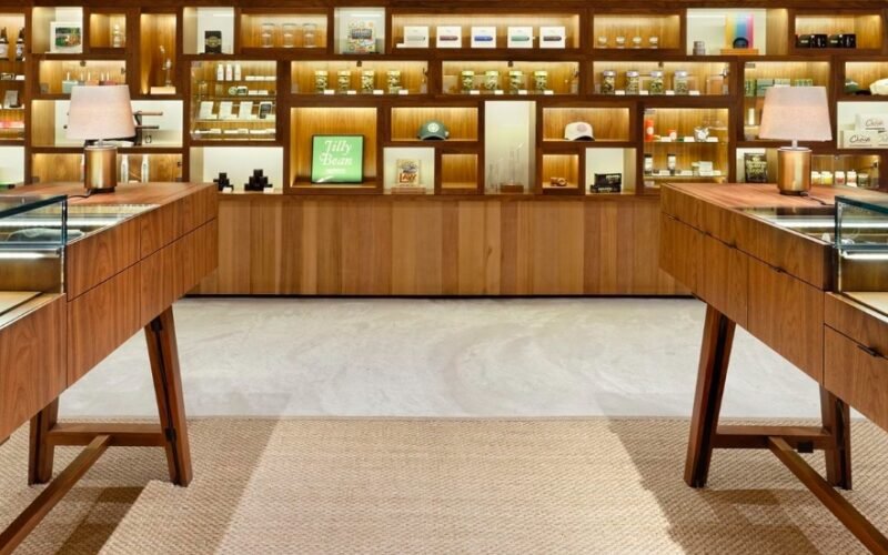 Cannabis dispensary interior