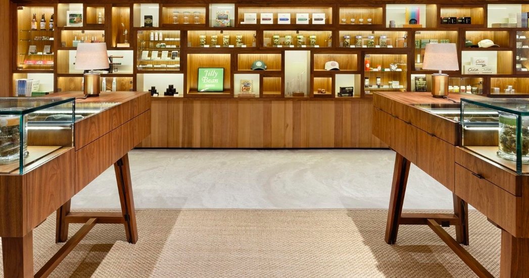 Cannabis dispensary interior