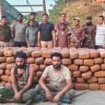 Tripura cannabis smuggling arrest