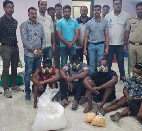 60kg Cannabis Seized in Noida, Three Arrested