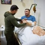 russian missile strikes damage ukrainian childrens hospital