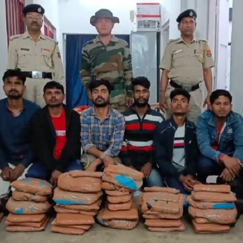 Agartala GRP and RPF Seize 33 Kg of Unclaimed Cannabis Worth Rs 2.31 Lakh