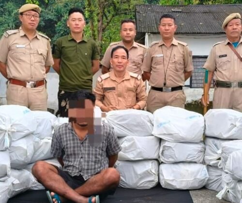 West Kameng Police Bust Drug Operation, Seize 163.2 kg of Cannabis