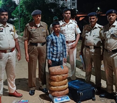 Tripura: Two Arrested with Cannabis Worth Over Rs 35 Lakh at Agartala Railway Station