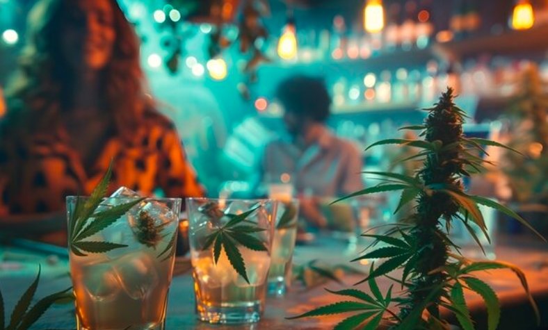 Couples cannabis alcohol study Adobe Stock