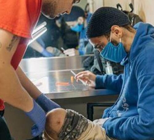 Inside the First State-Sanctioned Drug Overdose Prevention Center in the U.S.