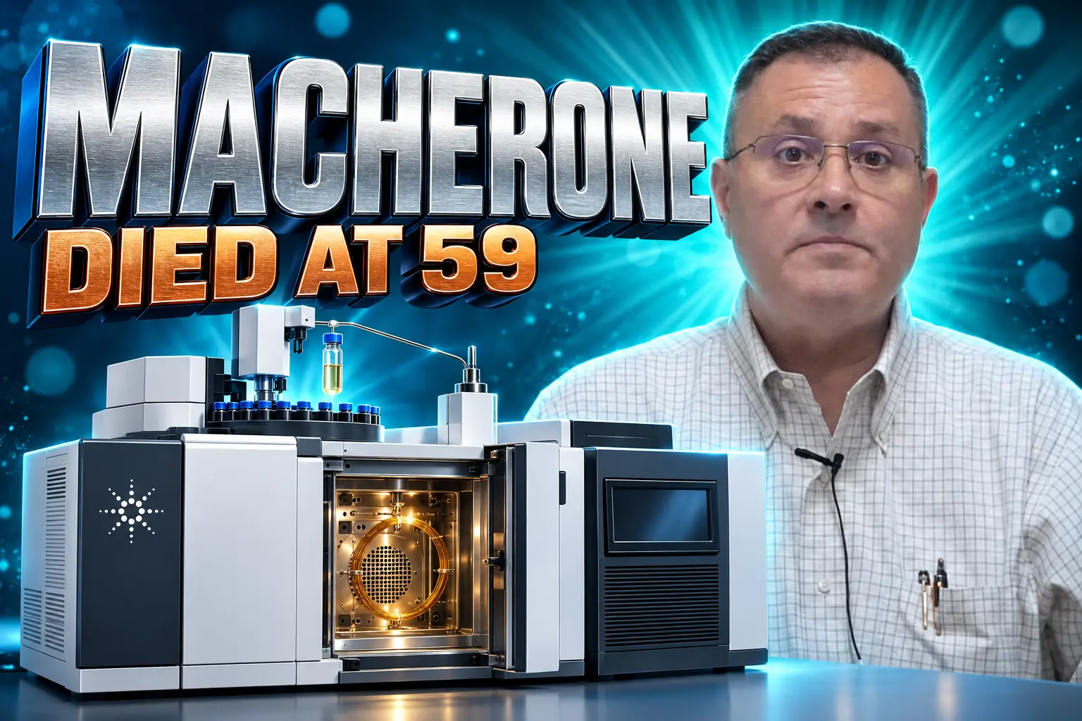 Anthony Macherone Agilent cannabis testing chemist died