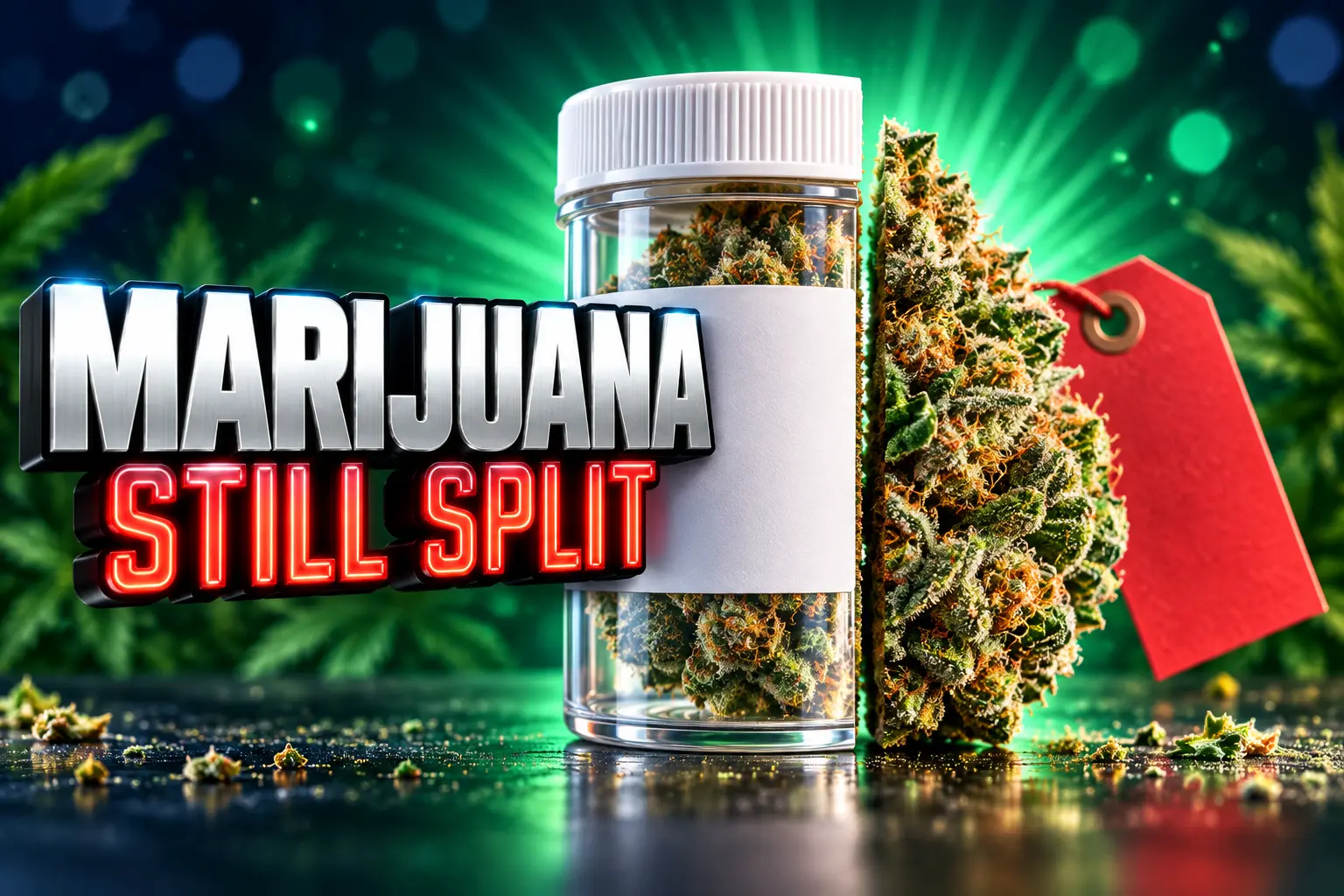 DEA marijuana rescheduling hearing Schedule III split