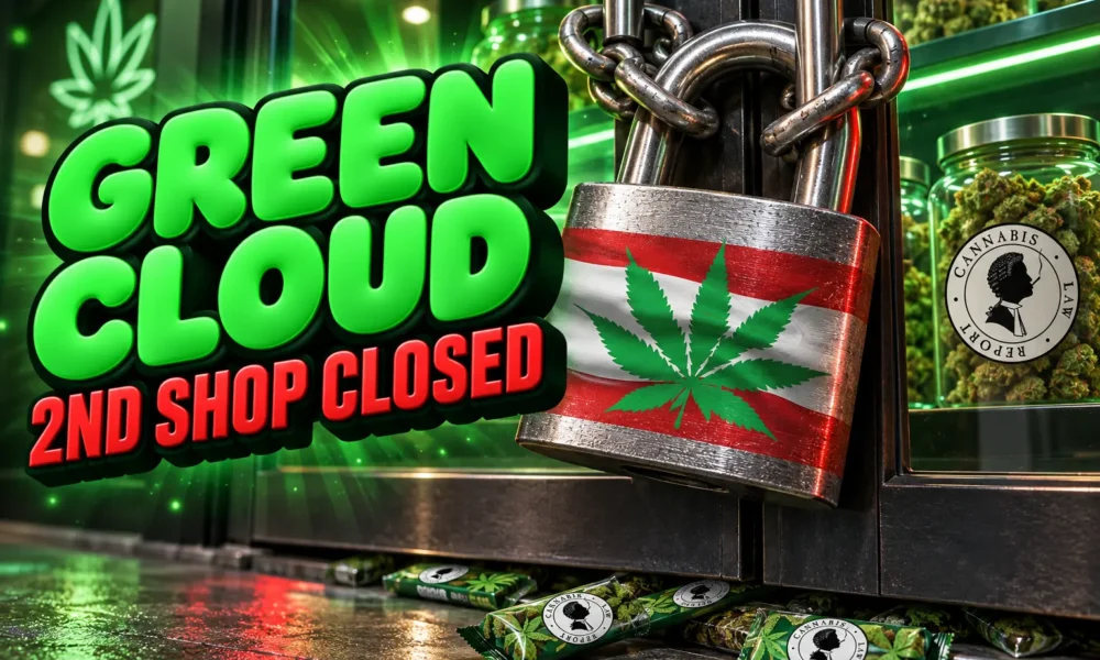 Green Cloud Shop DC unlicensed dispensary Kennedy Street shutdown