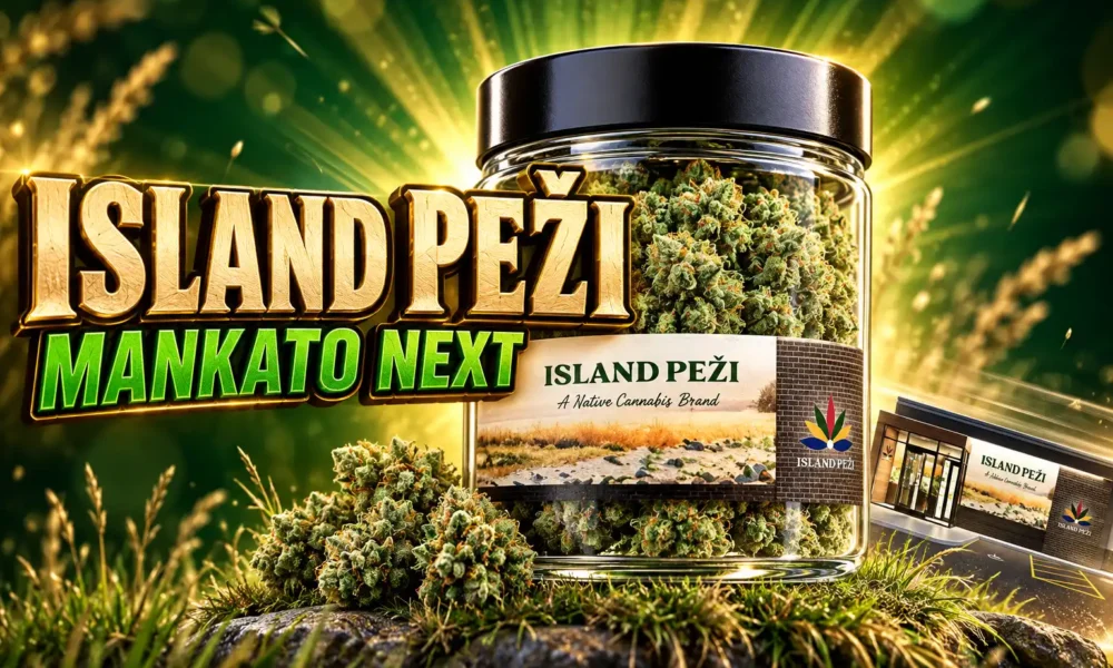 Island Pezi Mankato off reservation dispensary expansion