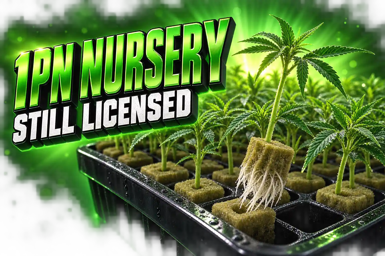 LEEF Lifted 1PN cannabis nursery Watsonville license status