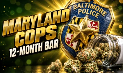 Maryland police cannabis hiring restriction 12-month lookback