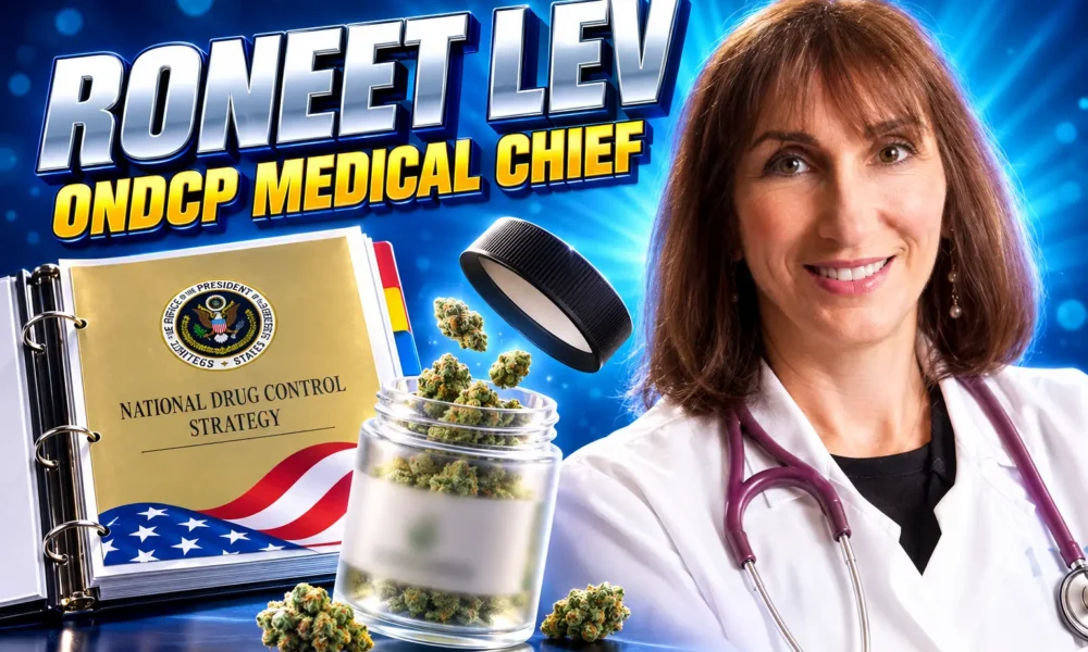Roneet Lev White House ONDCP chief medical officer cannabis