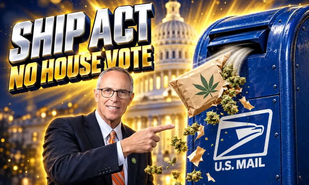 SHIP Act small cannabis farmers USPS shipping bill