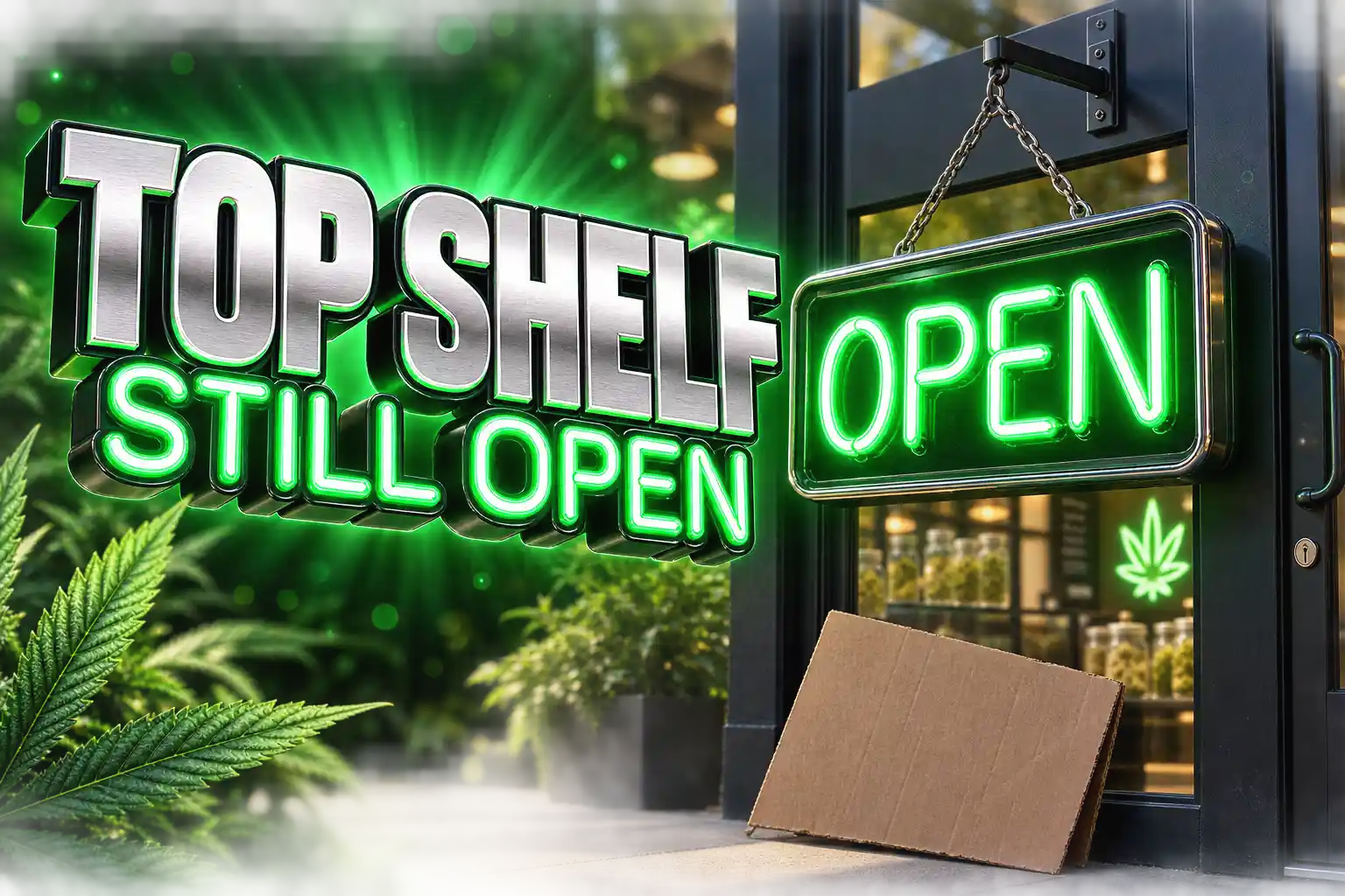 Top Shelf Medicine Bend worker protest aftermath robbery