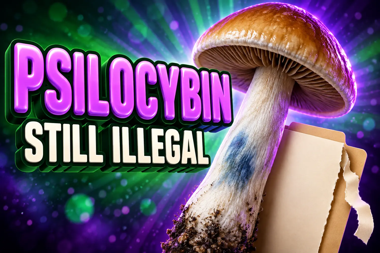 Vermont S.114 psilocybin legalization stripped study group