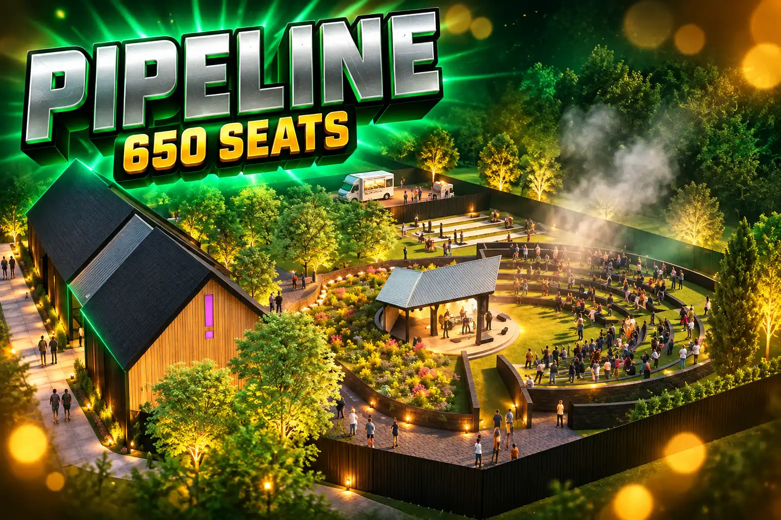 Ypsilanti Pipeline cannabis concert venue planning approval
