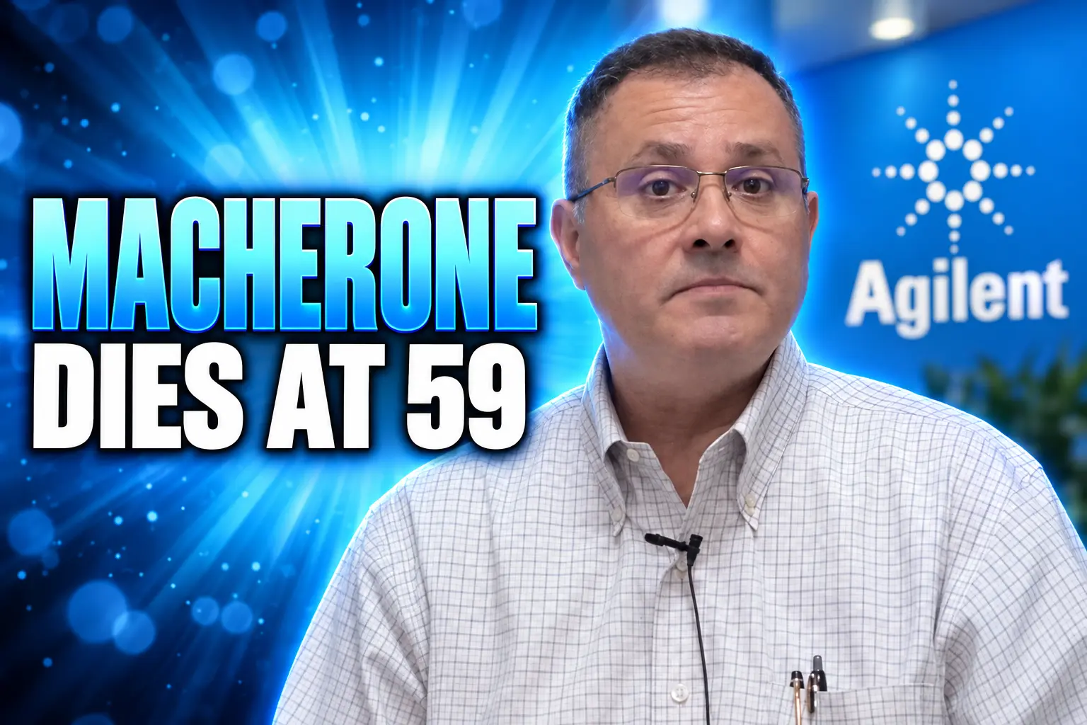 Anthony Macherone Agilent chemist dies at 59