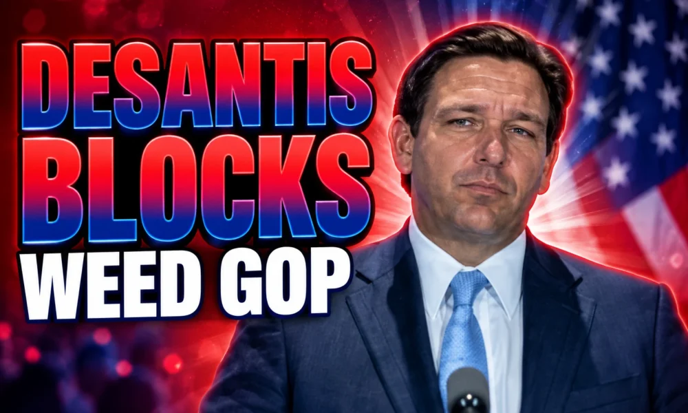 DeSantis blocks Gruters from Florida CFO over cannabis
