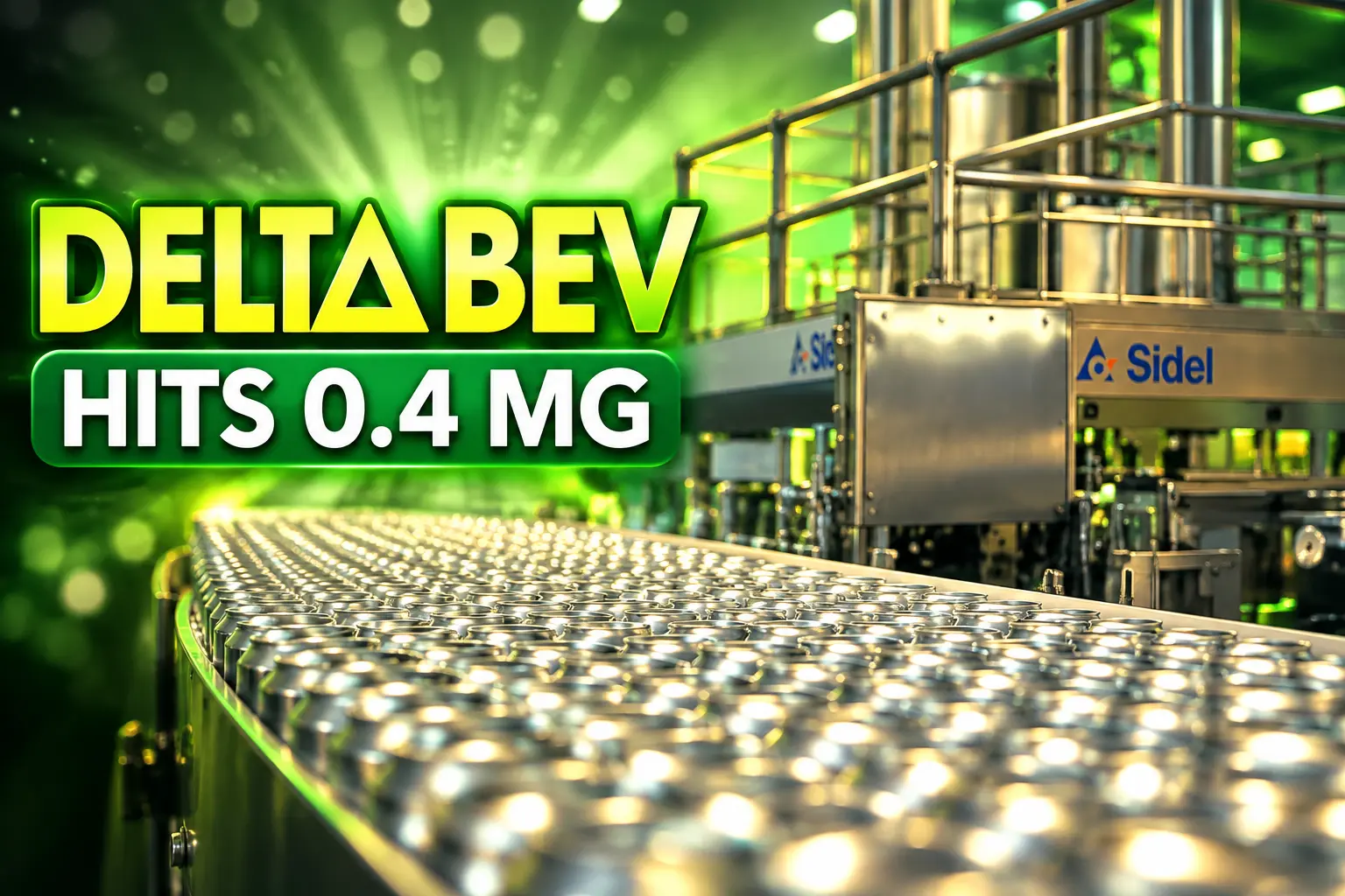 DeltaBev Canoga Park plant 0.4 mg THC cap