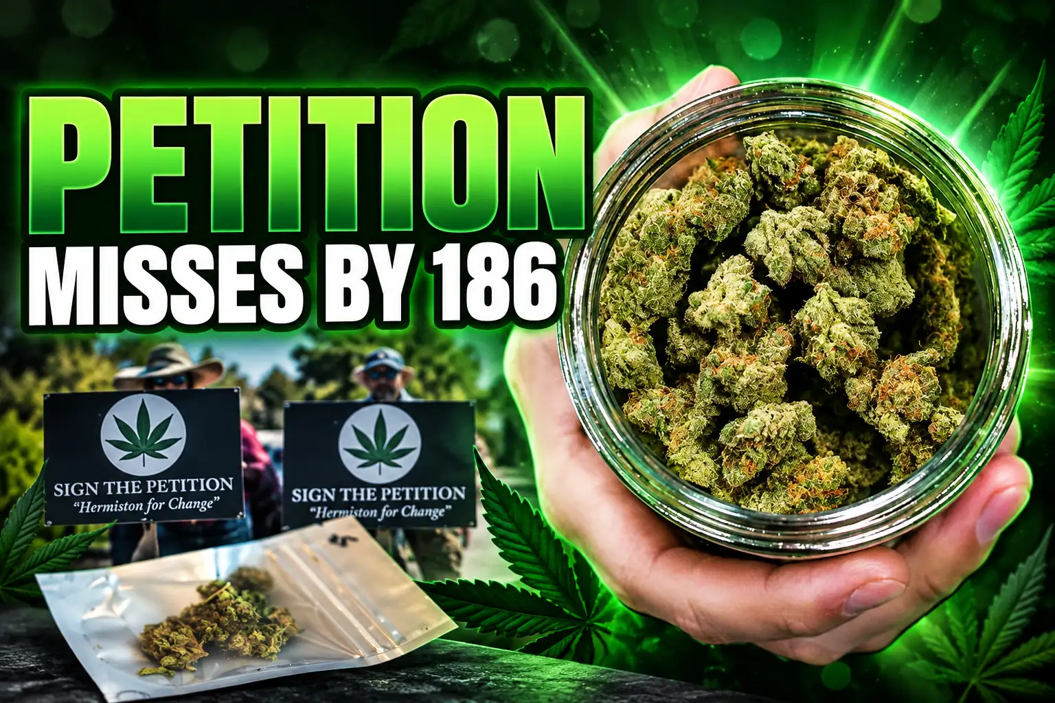 Hermiston cannabis petition misses ballot by 186