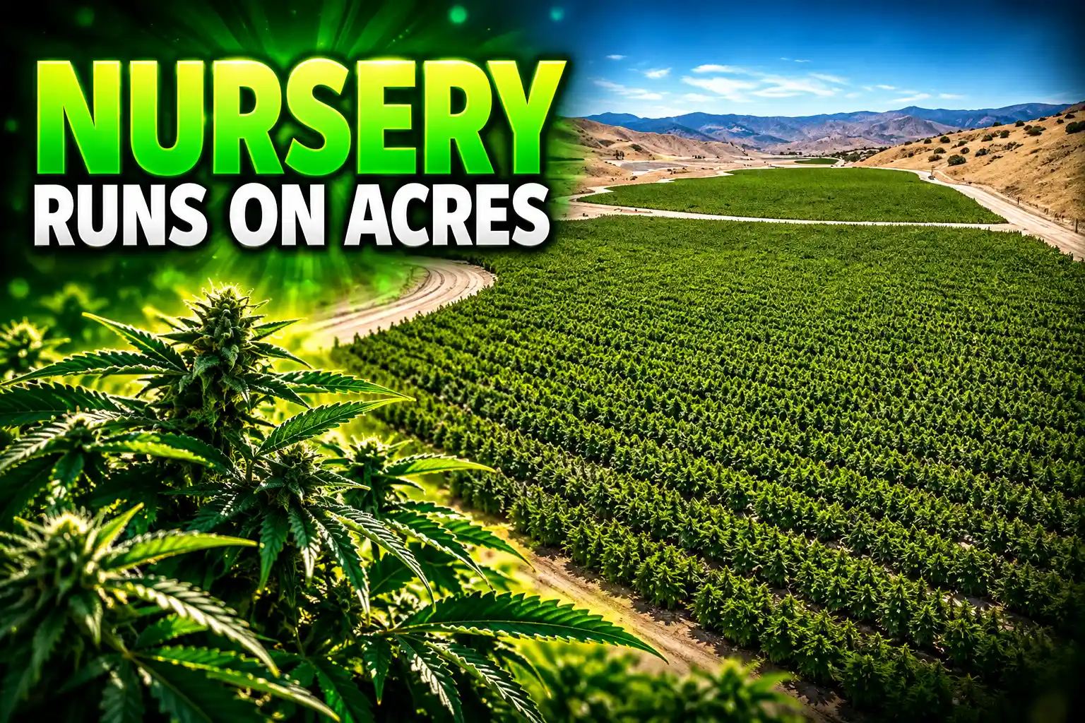 LEEF Lifted 1PN cannabis nursery now on acres