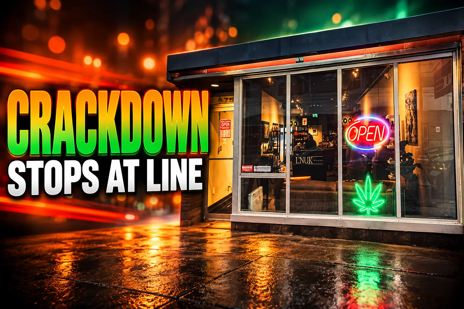 New Brunswick cannabis crackdown stops at reserve line