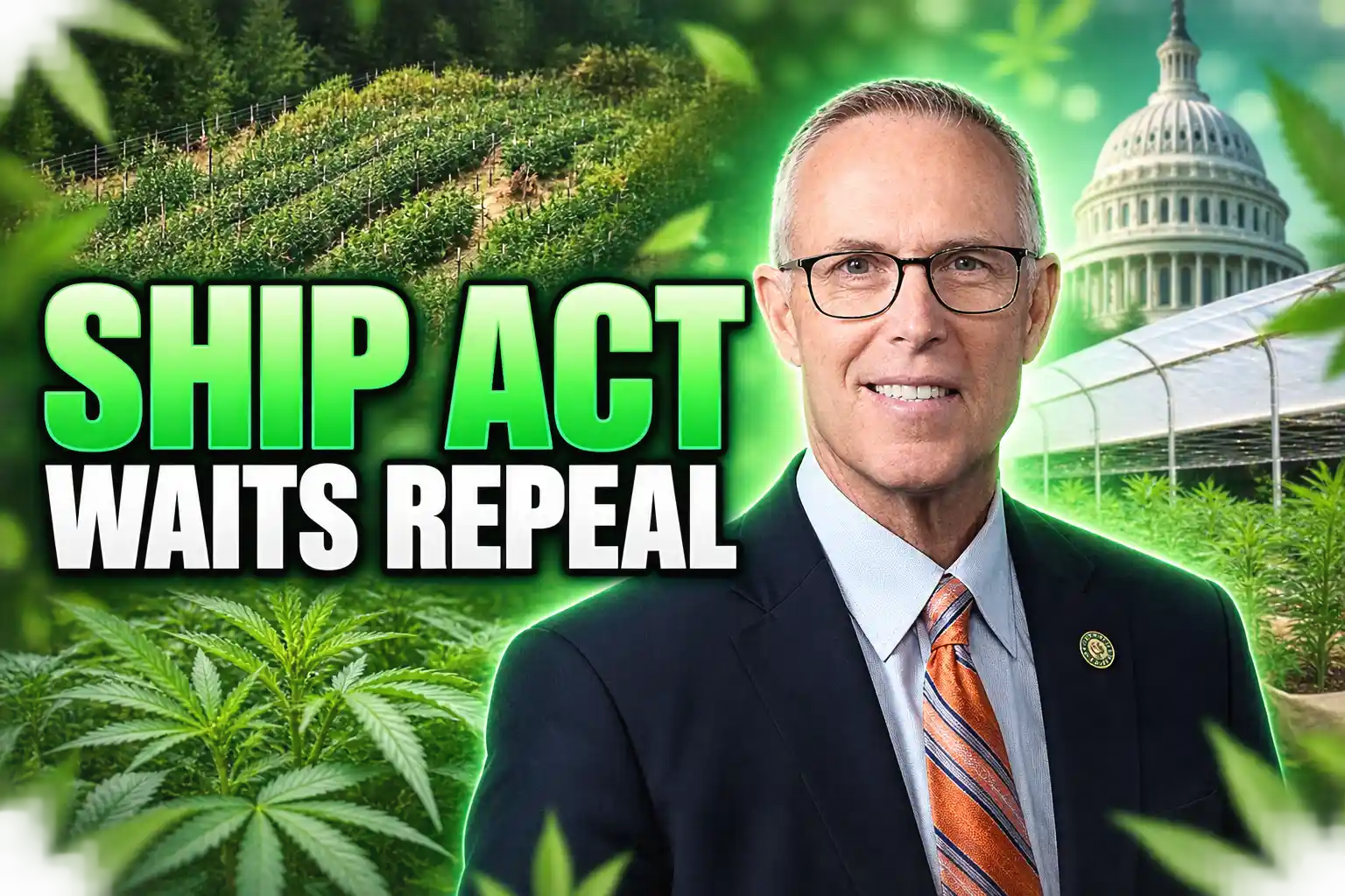 Huffman SHIP Act cannabis mail after prohibition repeal